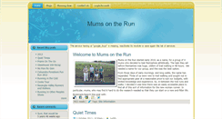 Desktop Screenshot of mumsontherun.com.au