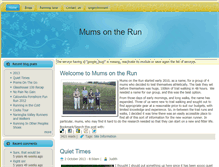 Tablet Screenshot of mumsontherun.com.au
